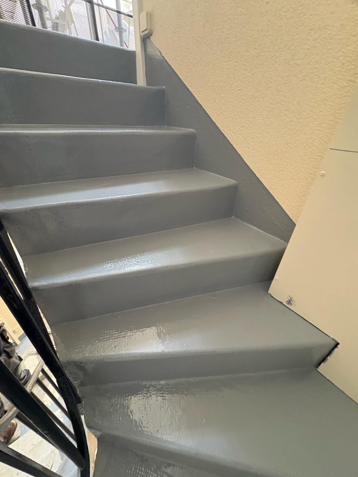 Escalier, parties communes